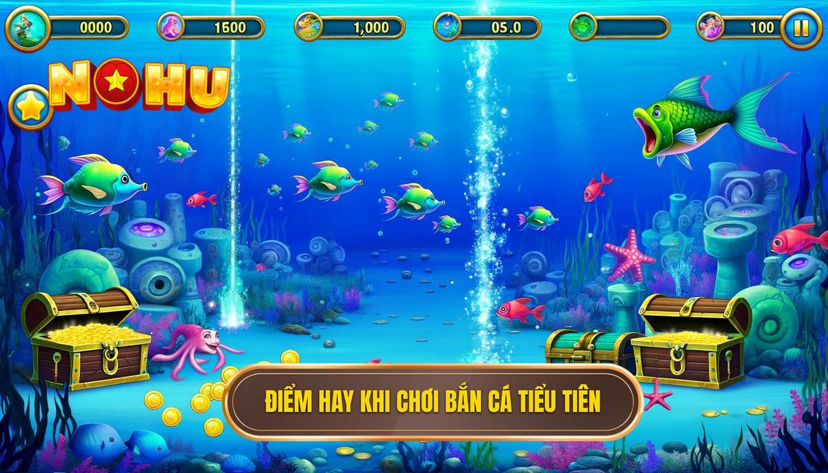 Bắn Cá Tiểu Tiên Cá - Trải Nghiệm Giải Trí Online Đỉnh Cao 2 Điểm nổi bật khi chơi Bắn Cá Tiểu Tiên Cá