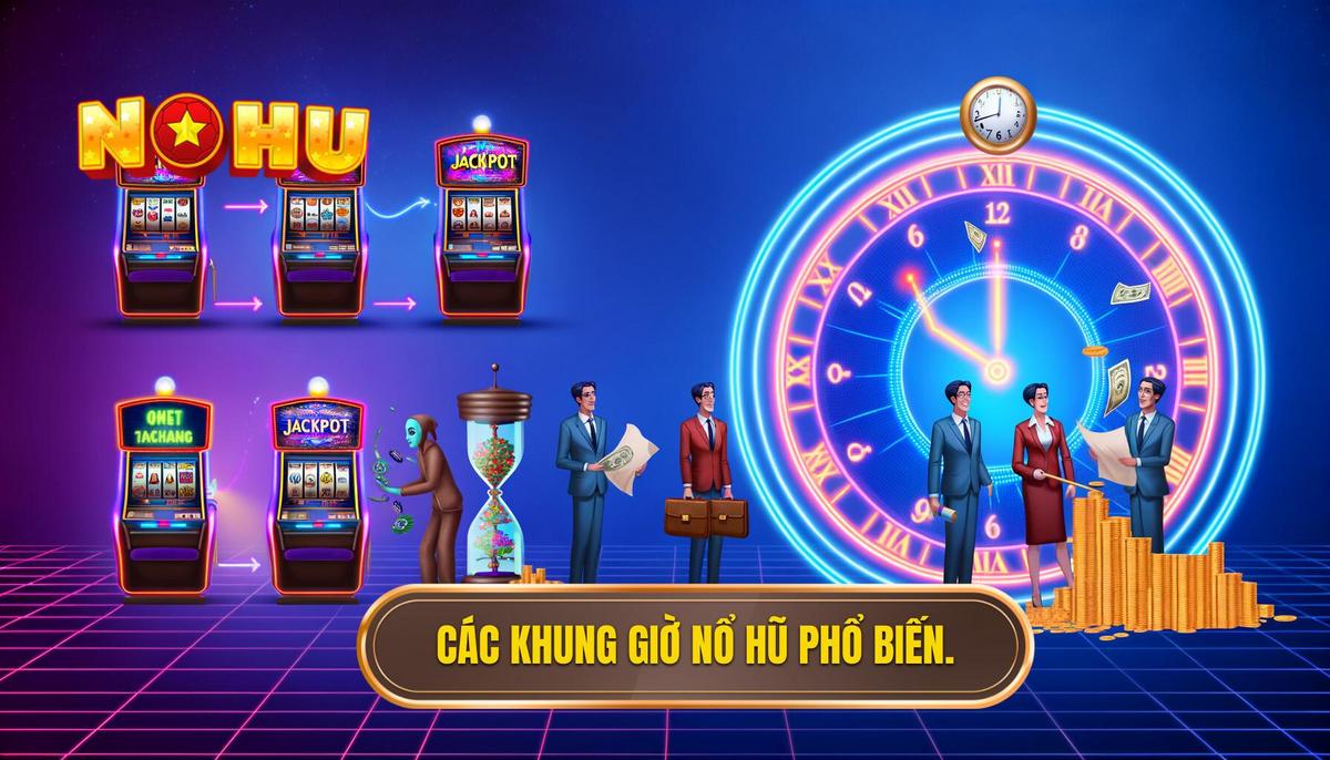 Khung giờ nổ hũ hiệu quả nhất để tăng cơ hội thắng lớn 2 Phân loại các khung giờ nổ hũ phổ biến