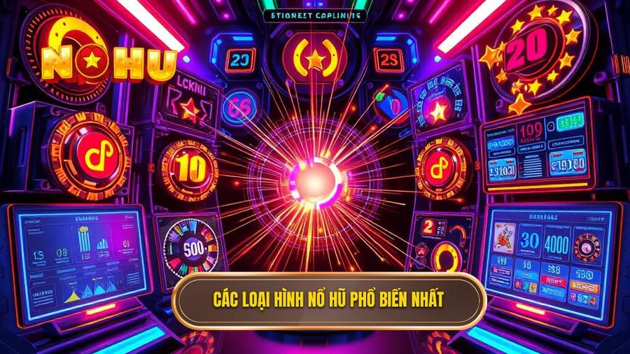 3. Các loại hình nổ hũ phổ biến nhất