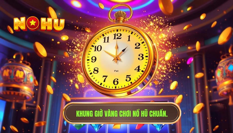 "Khung giờ vàng" - Yếu tố then chốt trong cách chơi nổ hũ hiệu quả